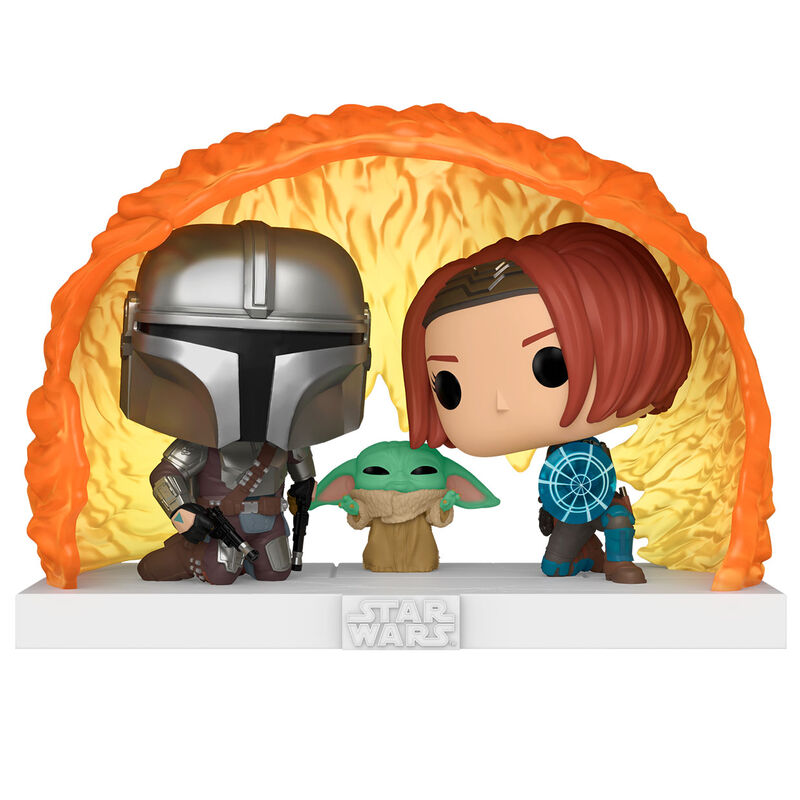 POP figure Moments Star Wars The Mandalorian Grogu Force Barrier 2