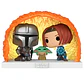 POP figure Moments Star Wars The Mandalorian Grogu Force Barrier - Thumbnail 2