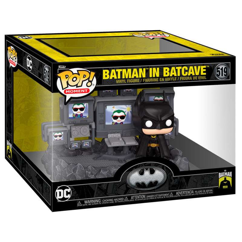 POP figure Moments DC Comics Batman in Batcave 1