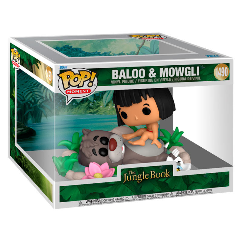POP figure Moment Disney El Libro de la Selva Baloo & Mowgli 1