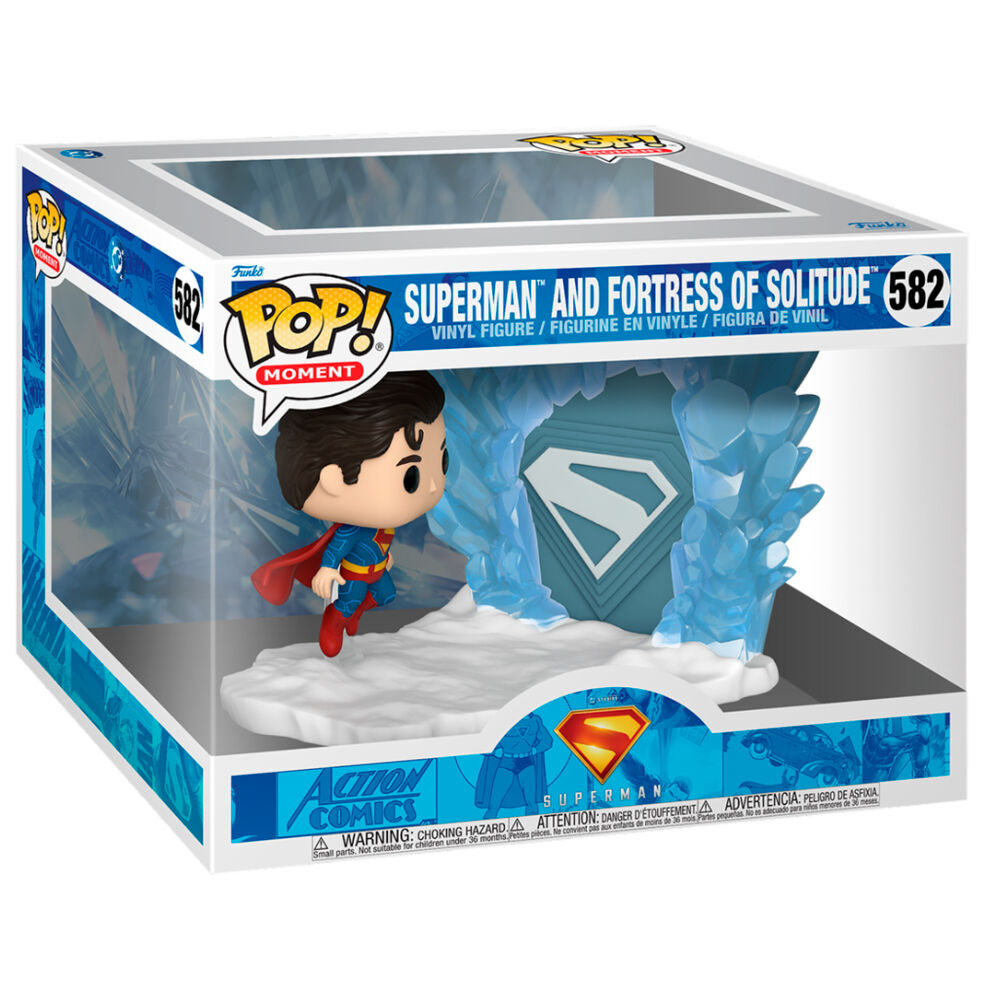 POP figure Moment DC Comics Superman - Superman and Fortress of Solitude 2