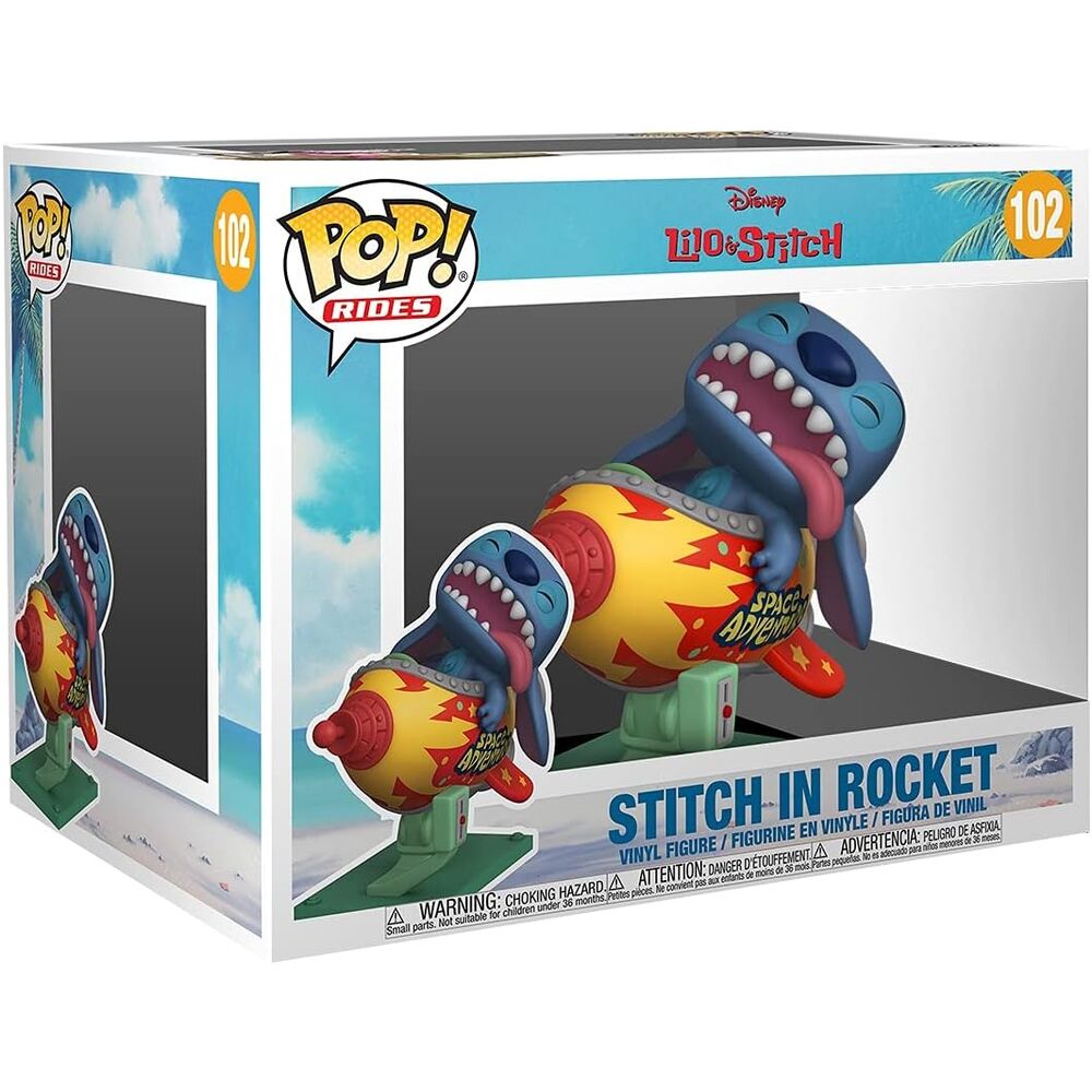 POP figure Rides Super Deluxe Disney Lilo and Stitch - Stitch in Rocket 3