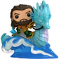 POP figure Rides Deluxe DC Comics Aquaman and the Lost Kingdom Aquaman on Storm - Thumbnail 2