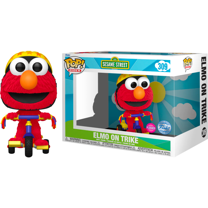 POP figure Rides Sesame Street Elmo on Trike Exclusive 1