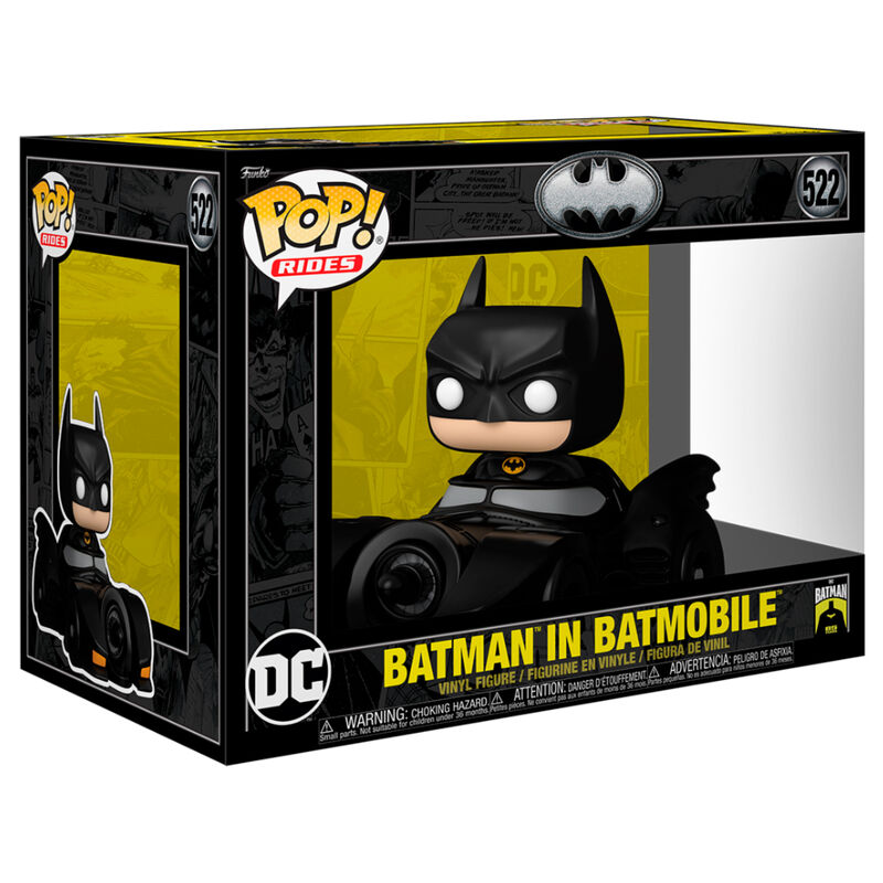 POP figure Rides Deluxe DC Comics Batman in Batmobile 1