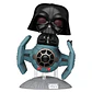 POP figure Rides Deluxe Star Wars Darth Vader with Tie Advanced Starfighter - Thumbnail 2