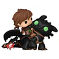 POP figure Rides Deluxe How to Train Your Dragon 2 Hiccup with Toothless - Thumbnail 1