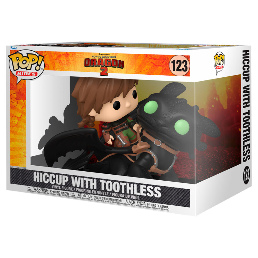 POP figure Rides Deluxe How to Train Your Dragon 2 Hiccup with Toothless 2