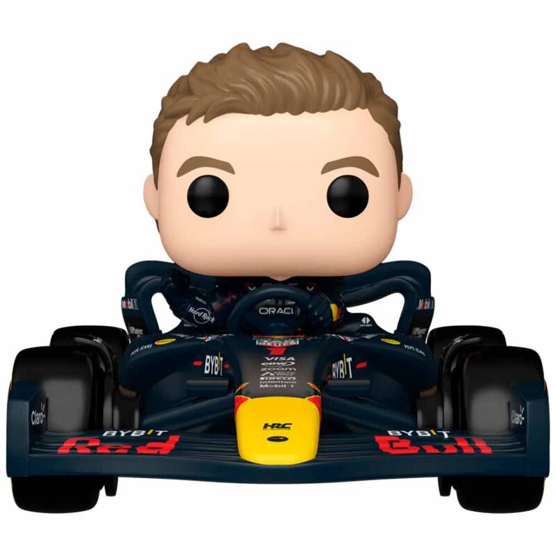 POP figure Rides Super Deluxe Racing Oracle Red Bull Max Verstappen with RB20 1