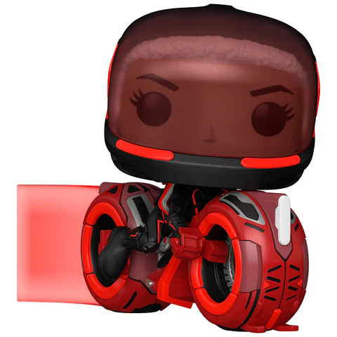 POP figure Rides Disney Tron Ares Athena with Light Cycle