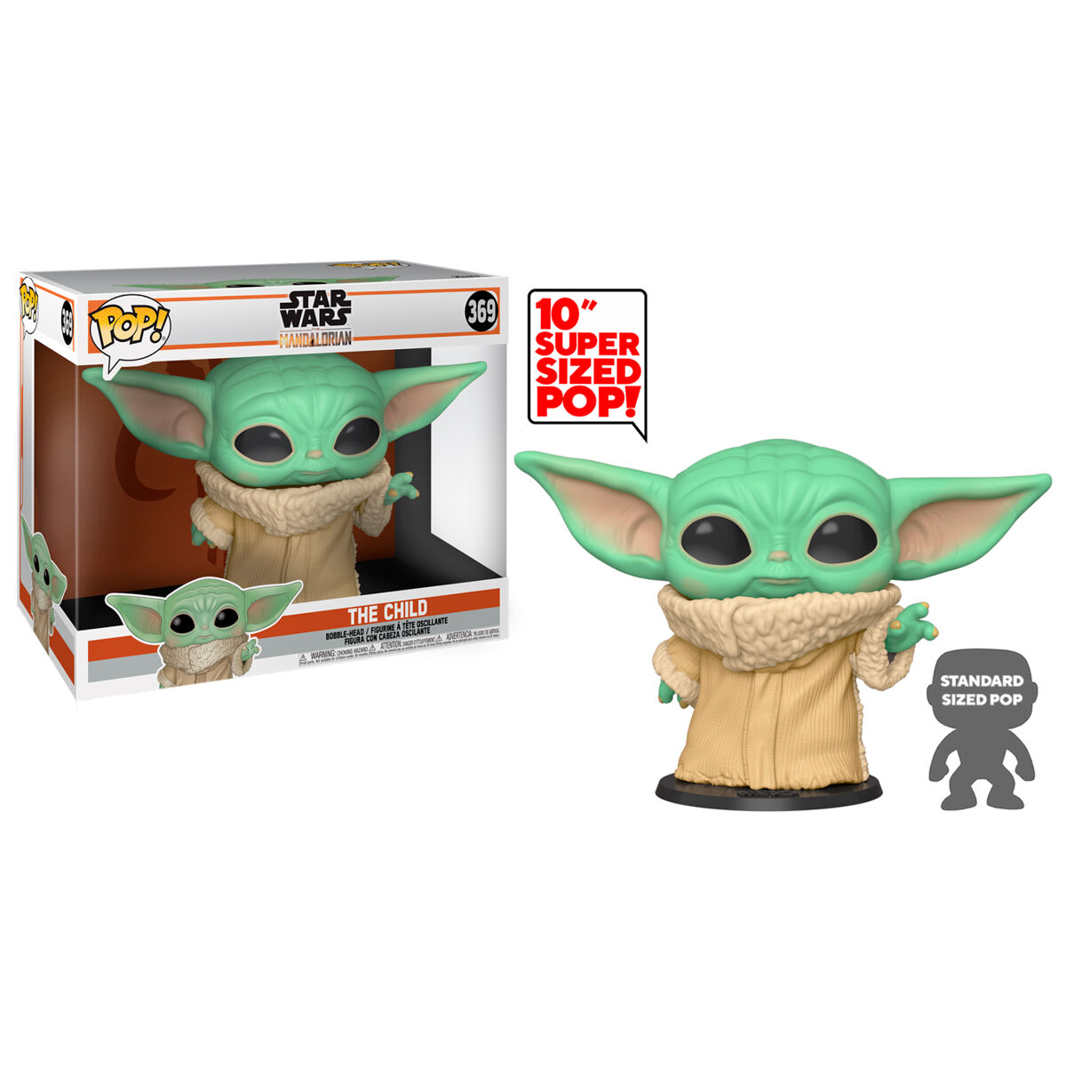 POP figure Star Wars Mandalorian Yoda The Child 25cm 2