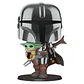 POP figure Star Wars Mandalorian with Yoda Child 25cm - Thumbnail 1