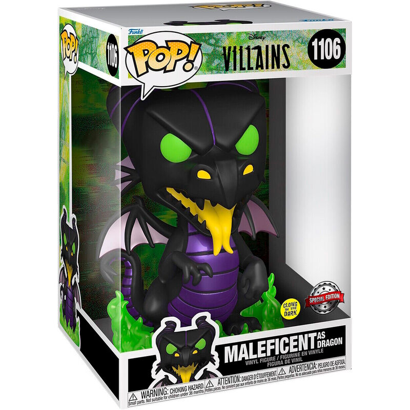 POP figure Disney Villains Maleficient as Dragon Exclusive 25cm 1