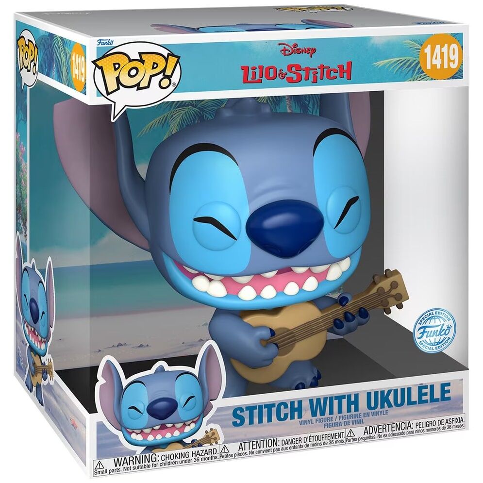 POP figure Disney Stitch Ukelele Exclusive 25cm 2