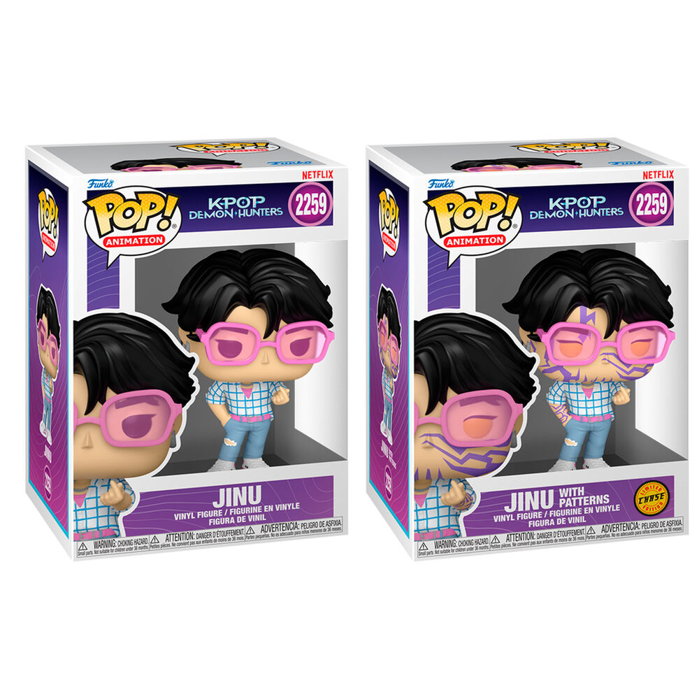 POP figure Kpop Demon Hunters Jinu 5 + 1 Chase 1