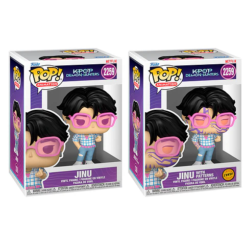 POP figure Kpop Demon Hunters Jinu 5 + 1 Chase