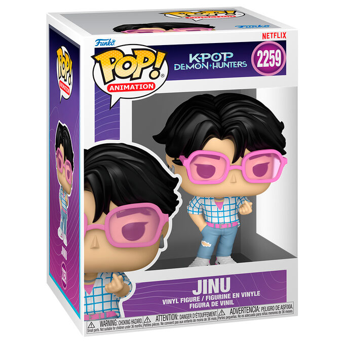 POP figure Kpop Demon Hunters Jinu 5 + 1 Chase 2