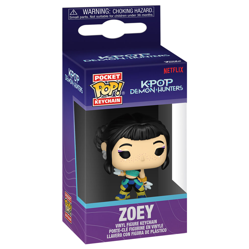 Pocket POP Keychain KPop Demon Hunters Zoey 1