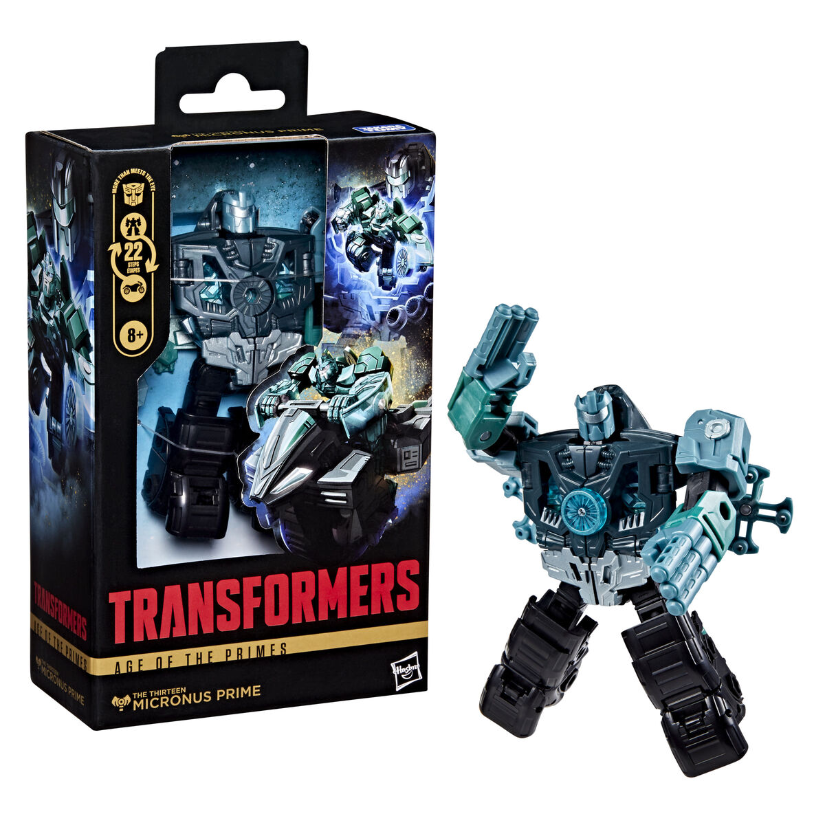 Transformers Age of the Primes Micronus Prime figure 14cm 4