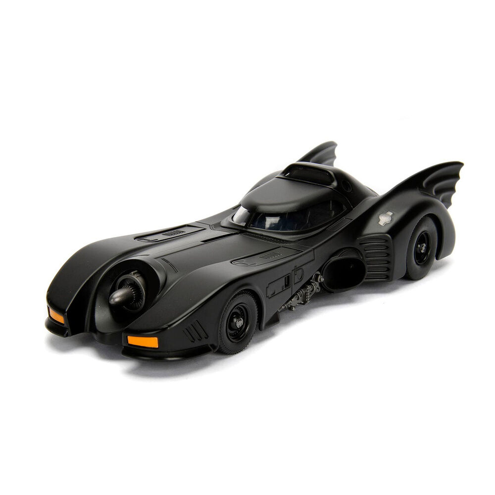 DC Comics Batmovil metal car + Batman figure set 5