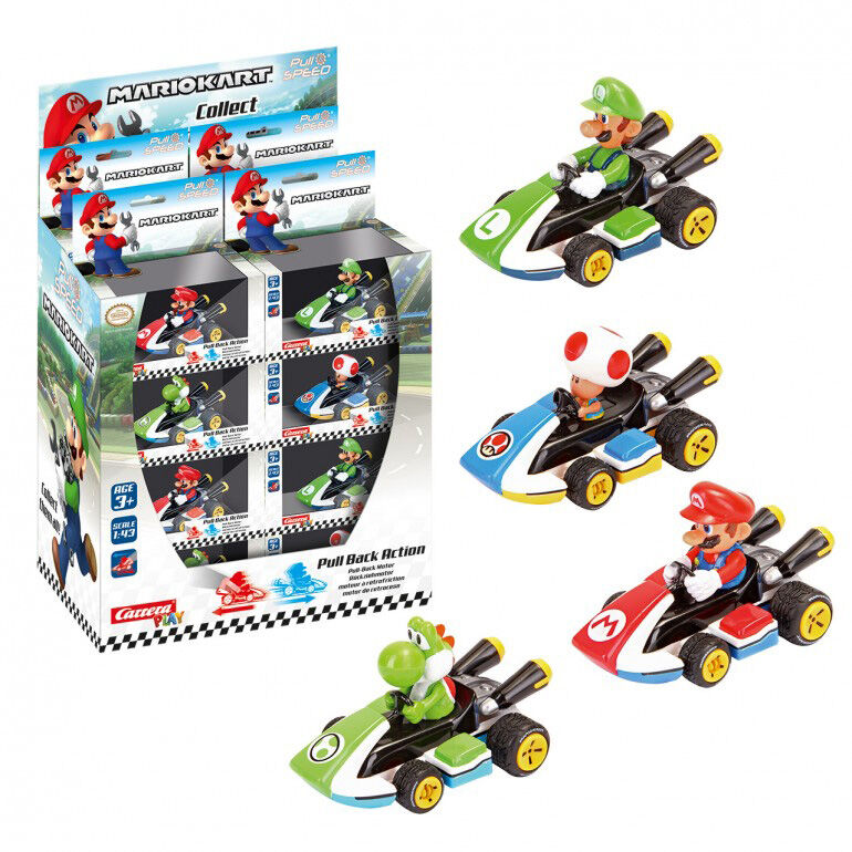 Pull Speed Mario Kart 8 assorted car 1