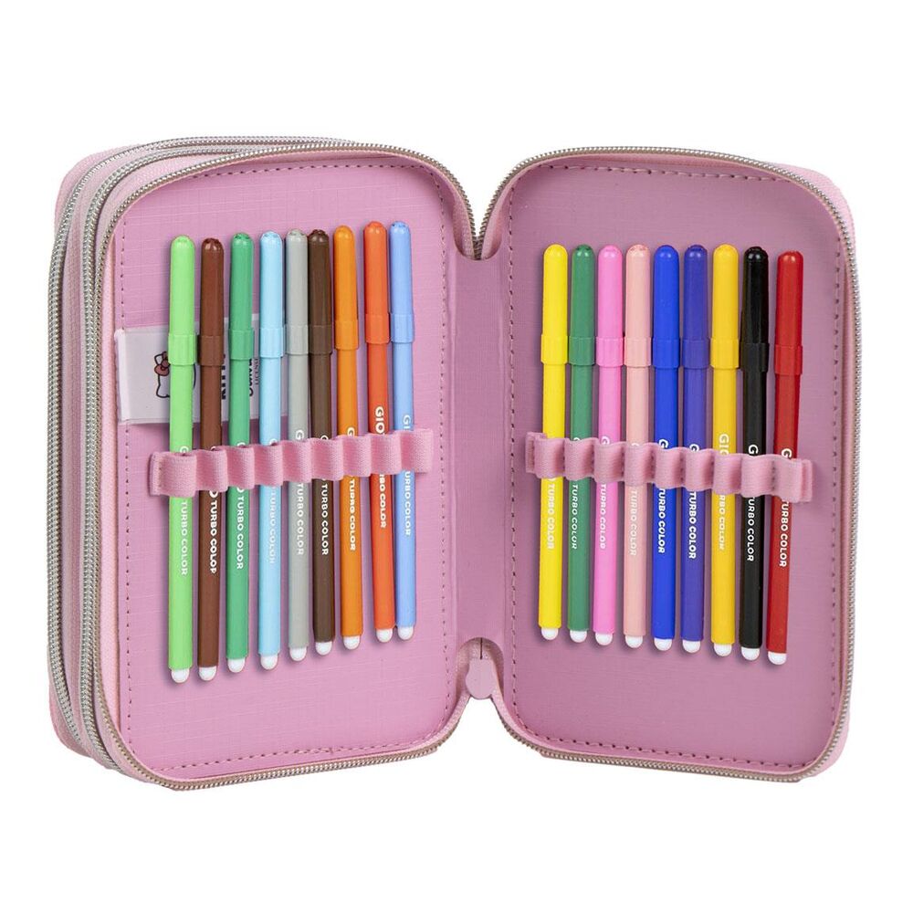 Hello Kitty triple pencil case 3