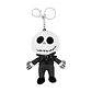 Disney Nightmare Before Christmas Jack Skellington plush keychan - Thumbnail 1