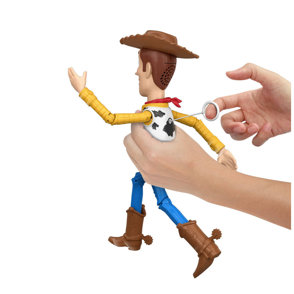 Spanish Disney Pixar Toy Story 5 Woody Deluxe figure 30cm 3