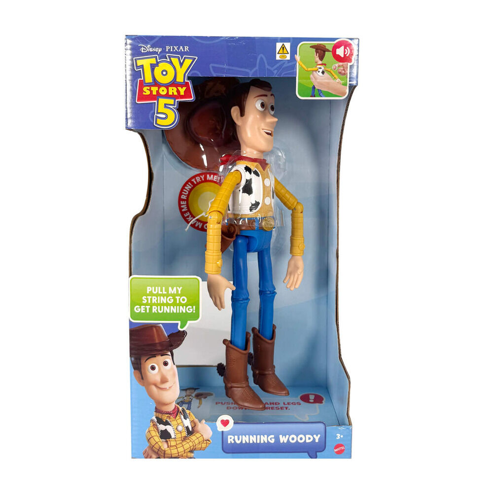 Spanish Disney Pixar Toy Story 5 Woody Deluxe figure 30cm 6