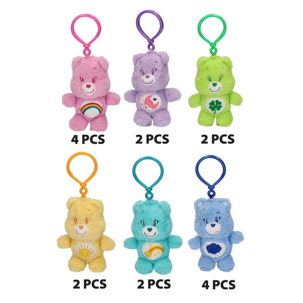 Care Bears assorted plush keychain 2