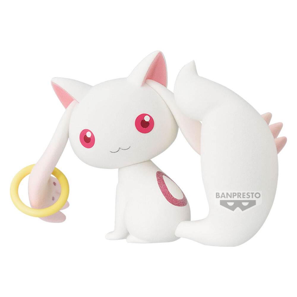Puella Magi Madoka Magica the Movie Rebellion Kyubey Fluffy Puffy figure 12cm 1