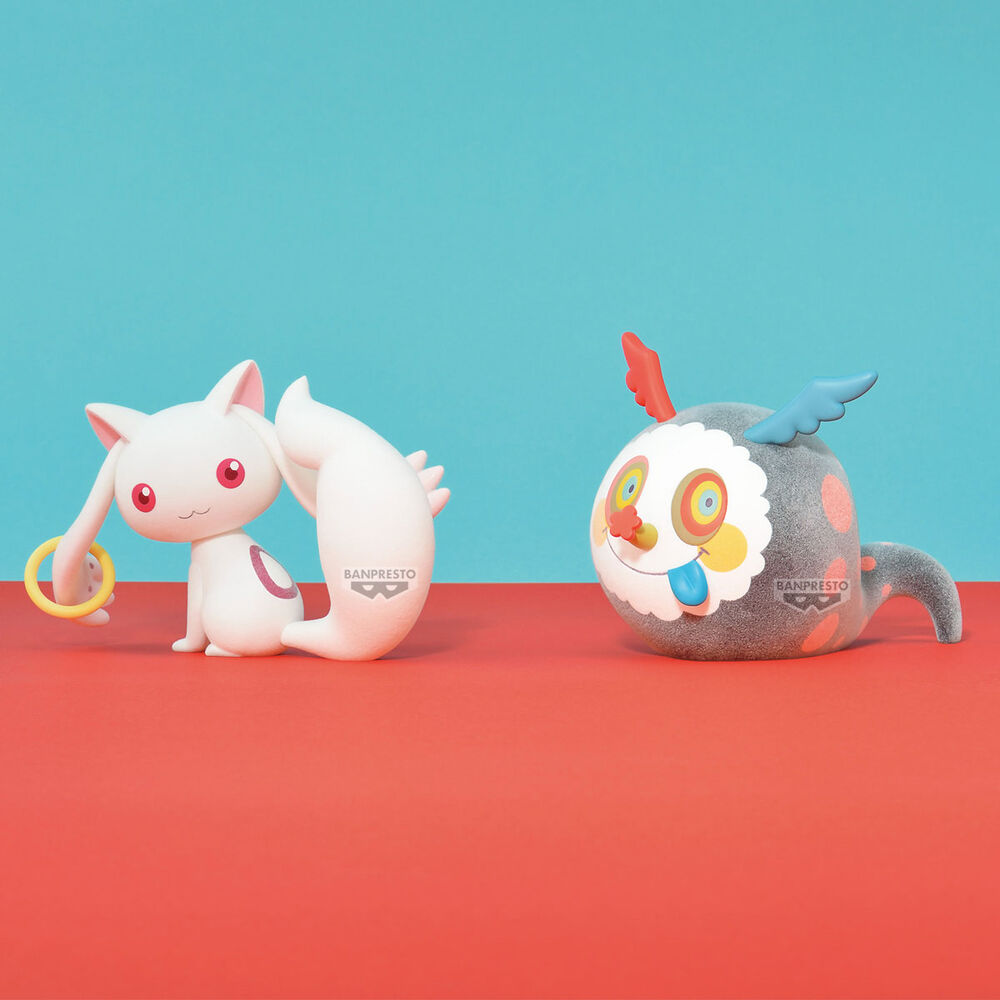 Puella Magi Madoka Magica the Movie Rebellion Kyubey Fluffy Puffy figure 12cm 2