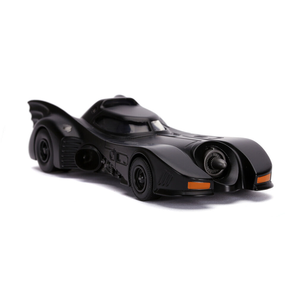 DC Comics Batmovil 1989 metal car + Batman figure set 5