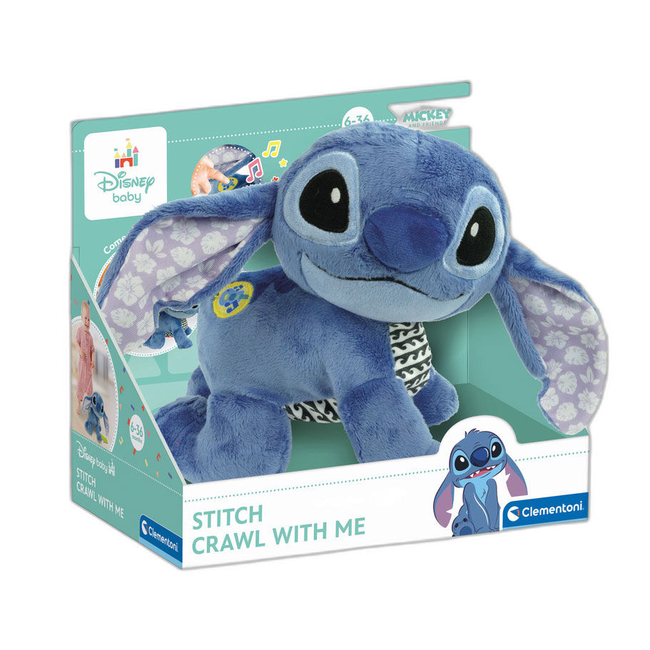 Disney Baby Stitch Crawling plush toy 1