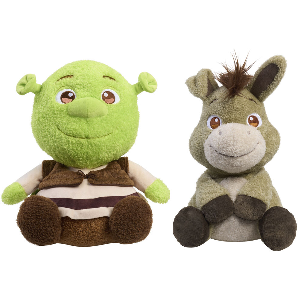 Shrek - Shrek and Donkey assorted Comfeez plush toy 30cm 1