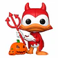 POP figure Disney Mickey and Friends Devil Donald with Pumpkin Exclusive - Thumbnail 2