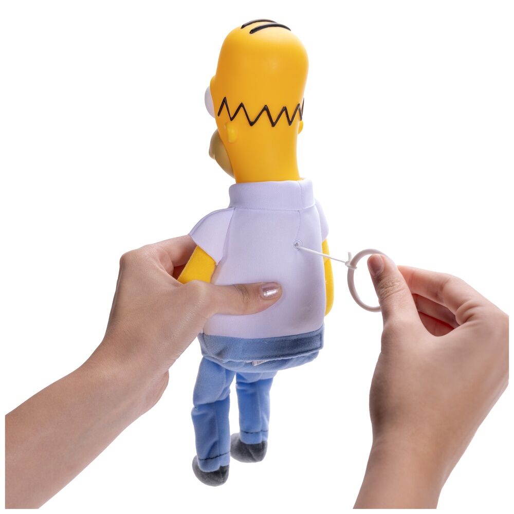 English The Simpsons Shelf Talkers Homer plush toy 33cm 2