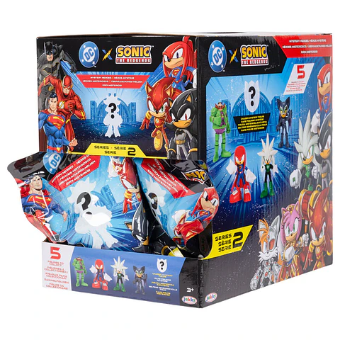 Sonic The Hedgehog x Dc Comics assorted surprise figure 4cm