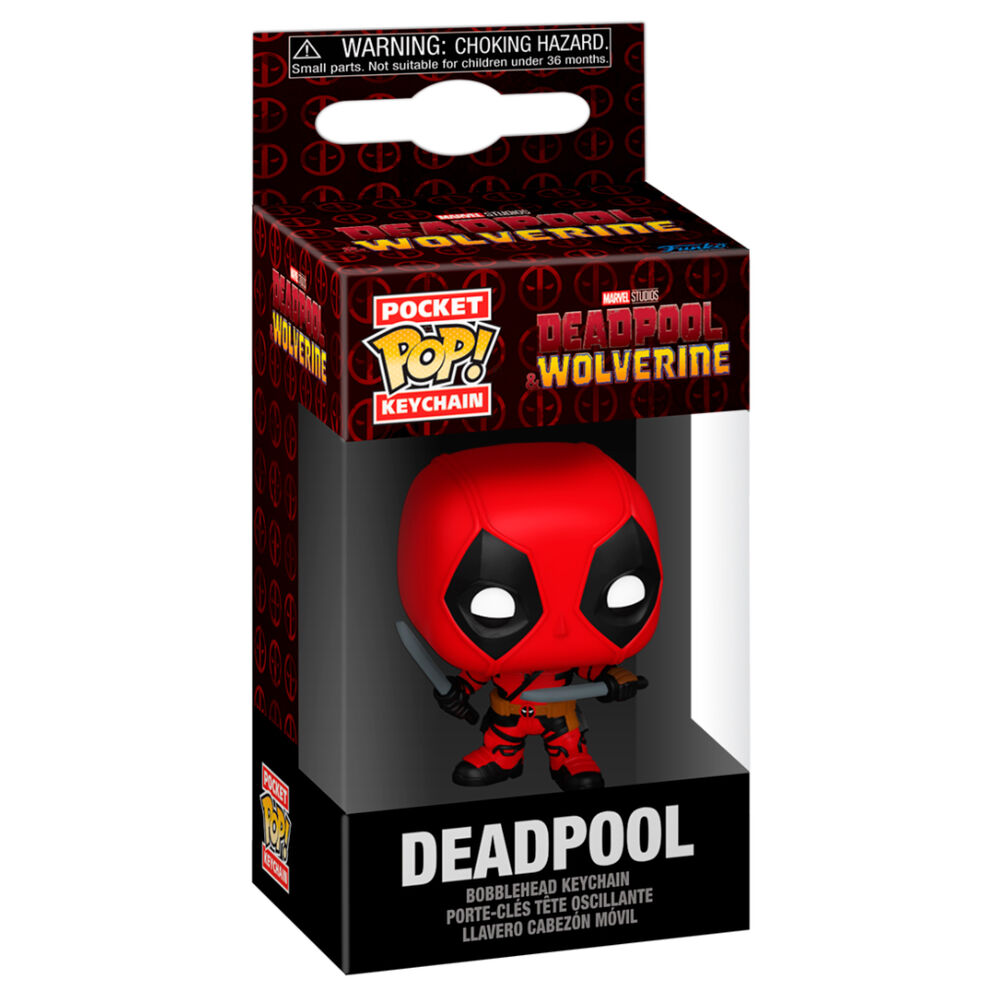 Pocket POP Keychain Marvel Deadpool & Wolverine Deadpool 2