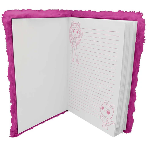 Gabbys Dollhouse plush notebook