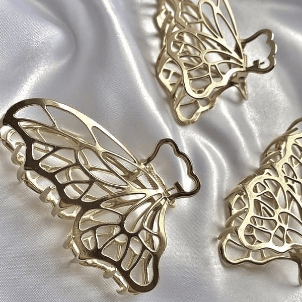 Butterfly Clip Gold