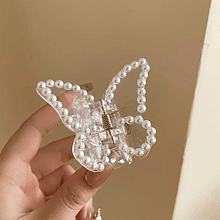 Clip Butterfly Pearl