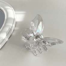 Clip Butterfly Clear