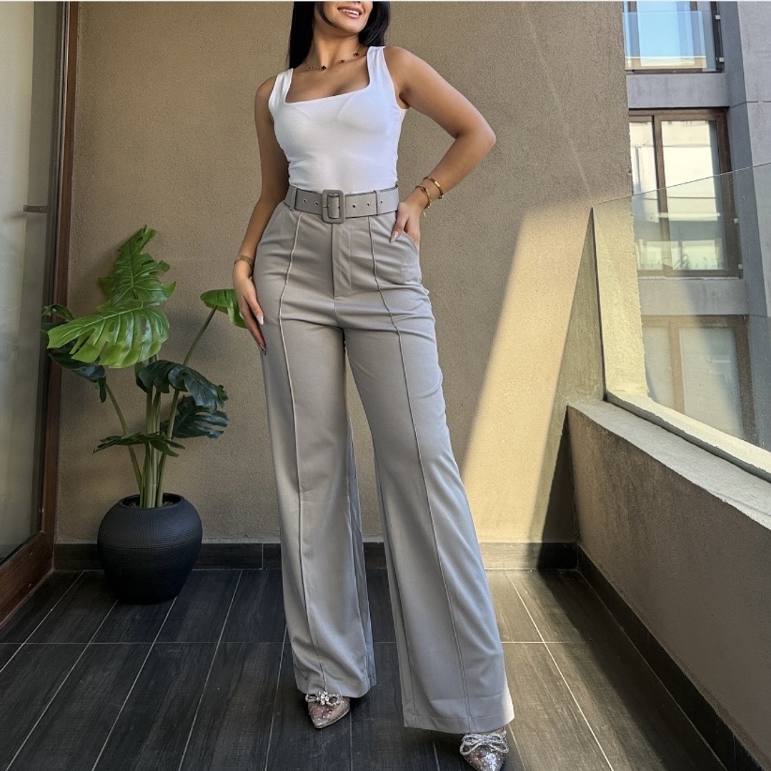 PANTALÓN TELA C/CINTURÓN 2