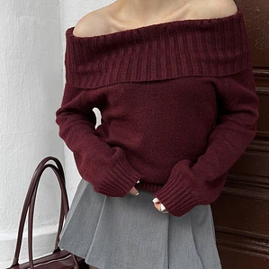 SWEATER HOMBROS CAÍDOS