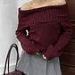 SWEATER HOMBROS CAÍDOS - Miniatura 1