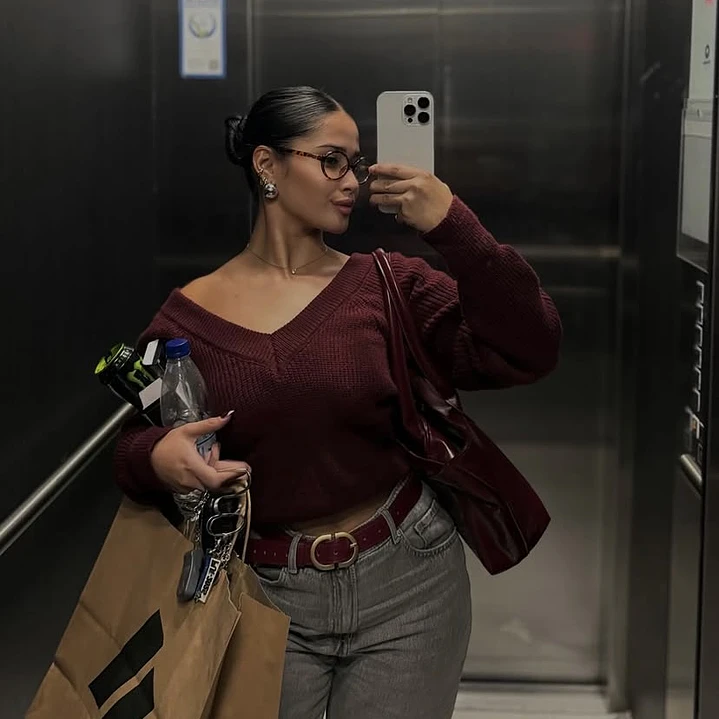 SWEATER EN V  1