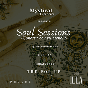 SOUL SESSIONS - 15 DE NOVIEMBRE - 16:00 HRS - PRE-VENTA