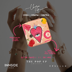 CREA TU CHARM BRACELET O TU JOYERO - 2 DE MAYO - 11:00 AM - PRE-VENTA