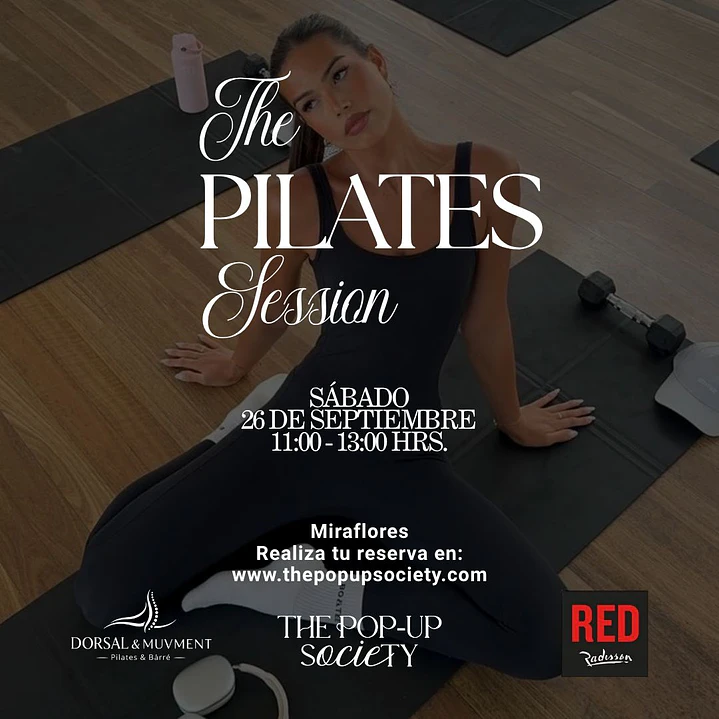 THE PILATES SESSION - 26 DE SEPTIEMBRE - 11:00 A.M. - PRE-VENTA 1